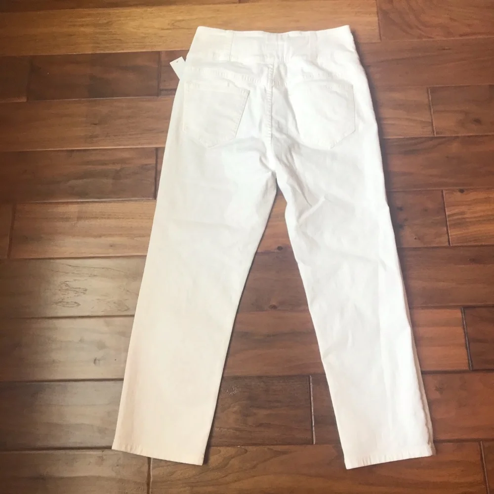 Joie Laurelle Porcelain High Waisted Cropped Jeans - Picture 6 of 13